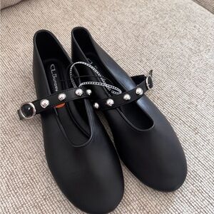 Black Studded Shoes